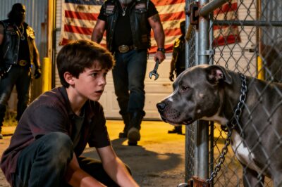 He Broke Into a Biker Gang’s Fortress at Midnight Armed with Nothing But Dog Food—What They Did Instead of Calling the Cops Will Leave You in Tears.