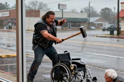 Gang Destroyed a Disabled Vet’s Wheelchair… Then His NAVY SEAL Son Came Home to Teach Them a Brutal Lesson.