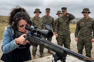 “Can I Borrow Your Rifle?” I Asked The Marines At Camp Lejeune: They Laughed At The Waitress, Not Knowing I Learned To Shoot To Keep My Starving Siblings Alive In The Appalachians