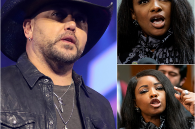 “SHUT YOUR MOUTH AND KEEP IT QUIET!”: Jasmine Crockett’s Demand Backfires as Jason Aldean Delivers Silent Rebuttal on National TV
