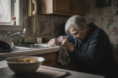 My husband of forty-six years looked at me in our Pennsylvania home and politely asked me to leave.