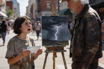 Sick Teen Sells Art on Austin Street Corner to Survive, Then a Hollywood Legend Walks Up…