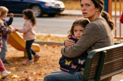 They call it “mother’s intuition,” but that afternoon at the playground, it felt more like impending doom. It was just a blue car. It looked normal. But the way it crawled past the slide where my five-year-old was playing made the hair on my arms stand straight up. I tried to tell myself I was crazy, that I was overreacting. But when it circled back for the third time, I knew in my bones that someone was hunting my daughter.