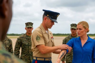 I just wanted to watch my son graduate at Parris Island, but this Captain had other ideas.