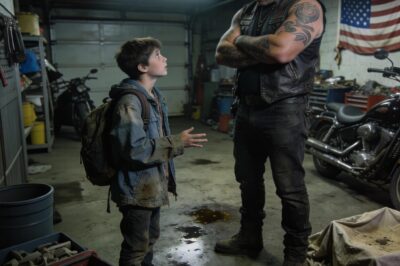 Homeless 13-Year-Old Walking Into a Biker Club in Springfield with Nothing But Tools and a Broken Heart, Given 48 Hours by the Leader to Fix a Dead 1987 Harley or Be Sent Away Forever to a Group Home—What He Found Hidden Inside the Bike Changed Everything.