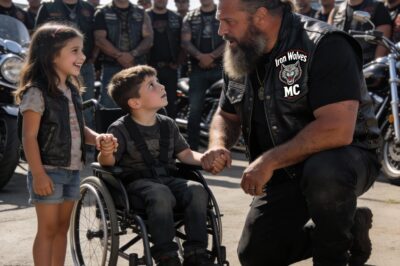 For an invisible boy with a broken leg, one desperate act of courage in a cold river would bring the unlikeliest of families—98 bikers—roaring into his life.