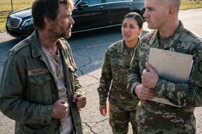 For three years, he was a ghost living under a bridge, a man erased by the very wars he had won. But at the gate of his old life, one sound—the clatter of metal on concrete—would unbury a legend.