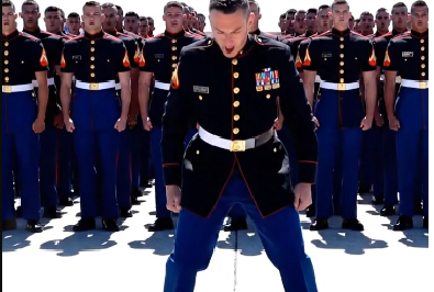 He Tried to Strike Me in Front of 350 Marines. He Didn’t Know I Was Undercover NCIS. Now He’s Leaving in Handcuffs.