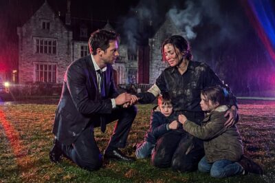 My hands were brned and bleding as I carried his two children out of the inferno in Beverly Hills, terrified we wouldn’t make it out alive. I was just the maid, invisible to his wealthy friends, but when the billionaire father saw what I did, he fell to his knees and did something that silenced the entire neighborhood.