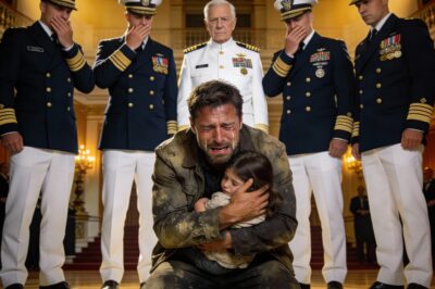 The security guard’s eyes raked over my salt-stained boots and the fraying cuffs of my old work jacket with a look of pure disgust. I could feel the heat rising in my neck as he stepped closer, his hand resting on his radio like I was some kind of threat to the pristine gala. “This is a private event, pal,” he said, his voice loud enough for the people in the valet line to hear. I looked down at my daughter, her small face pale from the cold, and realized coming here was the biggest mistake of my life. I just wanted to keep a promise.