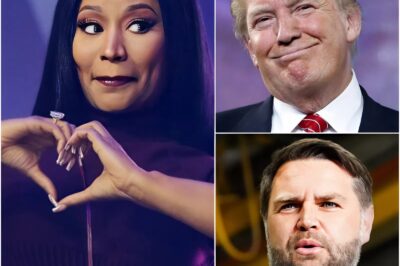 NICKI MINAJ DECLARES WAR ON HOLLYWOOD: RAP QUEEN JOINS MAGA FRONT LINES, CALLS VANCE AN “ASSASSIN” IN SHOCKING AMERICAFEST APPEARANCE!