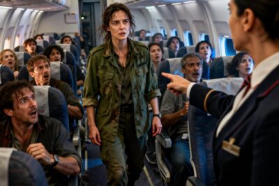 She Was Asleep in Row 10 – Until the Captain Asked, “Is There Any Combat Pilot on Board?”