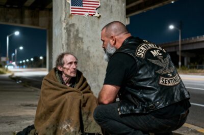 Some nights, thunder doesn’t come from the sky. It rolls in on two wheels to reclaim a forgotten man from the shadows.