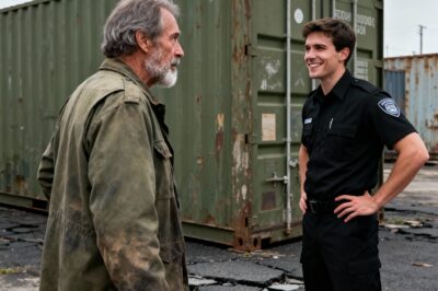 He was just a ghost haunting the city’s industrial edge, until a rusted lock and a forgotten number called back a man everyone thought was gone.