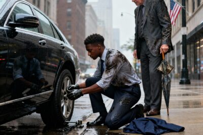 The Morning a Chicago Storm Washed Away a Young Man’s Only Chance, and the Quiet, Impossible Choice That Followed Him Home
