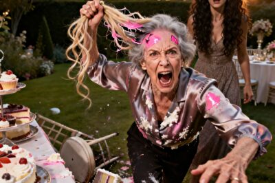 For eighteen years, her love was a fist wrapped around my curls, a sharp tug she called affection while checking for flaws in front of everyone. But on the day I finally refused to be her victim, a single step sideways didn’t just break her grip—it shattered decades of silence, exposing the fragile, artificial truth she had hidden beneath her cruelty.