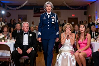 He Publicly Called His Daughter a Bastard at His Wedding, But He Never Expected She’d Return in the Uniform That Proved Him Wrong.