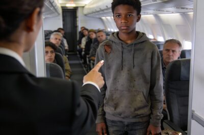 The “Street Rat” Who Silenced a Plane and Shattered Our Reality: How a Boy in a Faded Hoodie Taught 300 People That the Most Expensive Suits Often Cover the Cheapest Souls, While the Riches We Desperately Need Are Hidden in the Packages We Throw Away