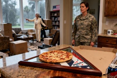 The war didn’t start at my husband’s funeral, with the thirteen precise folds of the flag. It started the next morning, over a pizza box.