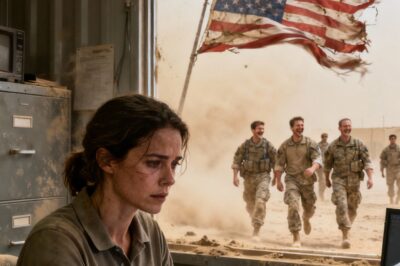 They Thought She Was Just An Office Clerk Processing Paperwork in A Box. Then The Radio Screamed “Mayday,” And She Opened The Locked Case Beneath Her Desk.