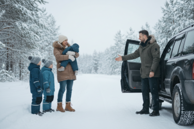 “Please Help Us!” He Rescued a Mom and 3 Kids in the Rockies when Nobody Else Would Stop.