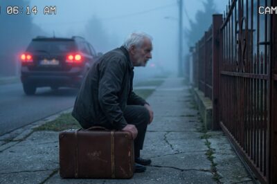 My family left my 79-year-old grandfather at my gate in the freezing Ohio cold like trash.