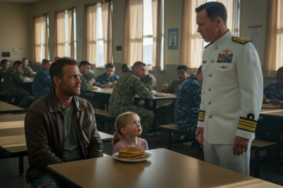 San Diego, CA: A 4-Star Admiral Mocked A “Washed-Up” Single Dad Eating Pancakes, Until The Mechanic Whispered Two Words That Froze The Entire Room In Terrified Silence…