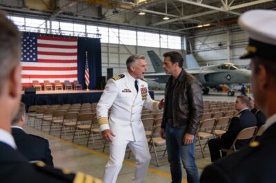 They Laughed at the “Janitor” at the Naval Base—Until the Admiral Asked His Call Sign and I Froze the Room with Two Words.
