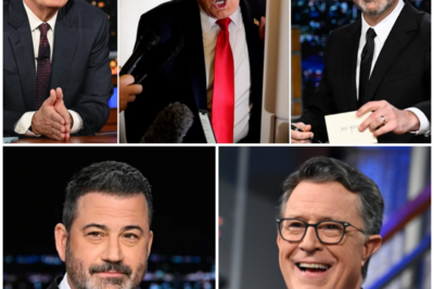Kimmel and Colbert’s critiques of Trump’s hurricane response and PA rally trigger a fierce White House reaction.