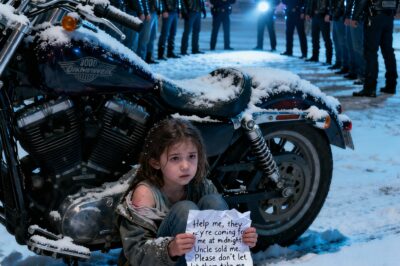 A Shivering Little Girl Was Curled Up Under My Bike Cover In The Snow To Escape Her Police Officer Uncle And Now 300 Outlaw Bikers Are The Only Thing Standing Between Her And A Terrifying Fate.