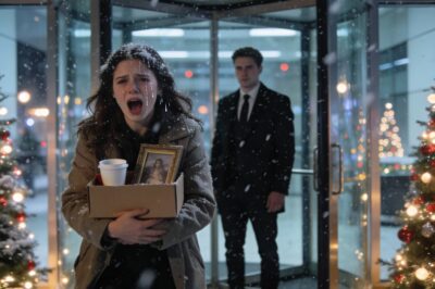 I looked at the termination paper sliding across the polished mahogany table. It was Christmas Eve, 9:47 PM. Outside, the snow was falling, looking like a Hallmark movie, but inside, my life was ending in exactly fifteen minutes. My manager, Karen, didn’t even look me in the eye. She just tapped her manicured nails and told me my health insurance—the only thing keeping my mother alive—would expire at midnight. I didn’t know then that the work I had just handed her would make the company millions, or that she was about to claim every single word of it as her own.