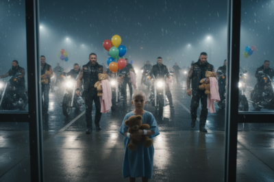 “She Left Me”: The Night a Stepmom Walked Out and 500 Bikers Became a Dying Girl’s Family.