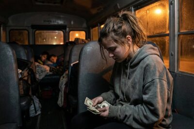 We lost our home in Kentucky and lived in a beat-up van just to keep the family together.