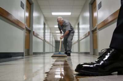 “For 15 years, I traded my medals for a mop and my pride for a bucket. I was a ghost, hiding in the shadows of the very man who took everything from me. I thought I could outrun my past—until the Admiral looked me in the eye and asked for my rank.  He didn’t realize he wasn’t talking to a janitor. He was talking to his executioner.”