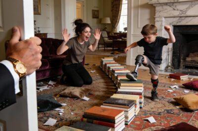 THE BILLIONAIRE CAME HOME EARLY AND FOUND THE NANNY DOING THE UNTHINKABLE WITH HIS DISABLED SON