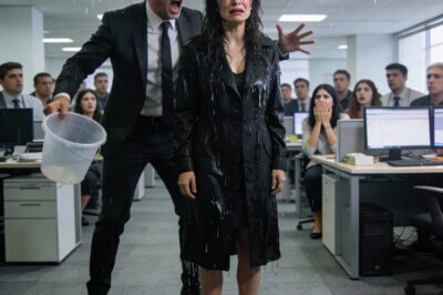 The water was so cold it felt like needles pressing into my skin. I stood there, right in the middle of the floor I technically owned, while forty people watched me shiver. My cheap blazer—the one I’d bought at a thrift store specifically for this ruse—clung to my frame like a second, freezing skin. I could hear the drips hitting the carpet, a rhythmic tap-tap-tap that felt like a countdown. Nobody moved. Nobody breathed. I looked at Julián, seeing the sadistic glint in his eyes, and realized that for the first time in my life, I was truly invisible. He didn’t see a person; he saw a “starving wretch” who didn’t deserve to breathe his air.