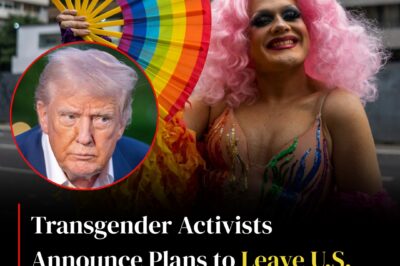 THE GREAT EXODUS: TRANS ACTIVISTS FLEE AMERICA AS TRUMP SIGNS “ERASURE” ORDERS—IS THIS THE END OF LGBTQ+ FREEDOM IN THE U.S.?