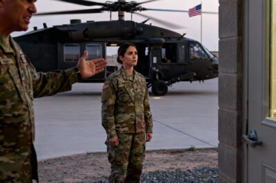 A soldier’s heart is pulled between two promises: one whispered to her dying grandfather, and one screamed over a radio.