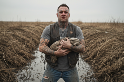 They see my face tattoos and lock their doors in St. Louis, but on a deserted backroad, my “scary” arms were the only safe place left for a tiny soul thrown away like trash.