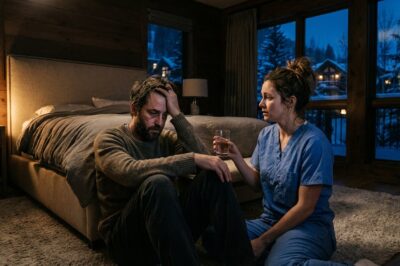 I was a drowning-in-debt nurse in Aspen, Colorado, hired to care for a reclusive billionaire who fired 15 nurses in a month, but when I broke his strict rules to save his life, his cruel brother did the unthinkable…