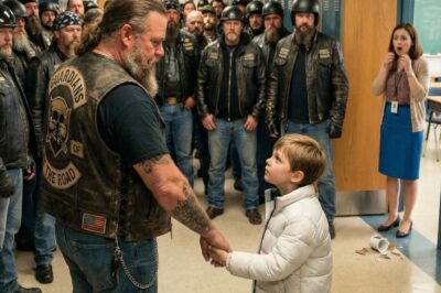 I’ve spent thirty-seven years on the back of a Harley, seeing things that would make most men turn around and run. I thought my heart had turned to stone a long time ago, hardened by the grit of the road and the things I’ve witnessed in this world. But nothing—absolutely nothing—prepared me for the sight of my wife, Linda, collapsing into our kitchen chair last Tuesday night. She didn’t just cry; she broke, and in that moment, the silence in our Pennsylvania home felt heavier than a lead casket. I knew right then that someone had crossed a line they could never uncross.