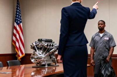 She Called Him “Trash” and Bet Her Marriage He Couldn’t Fix It. Then He Touched The Engine and Made It Sing.