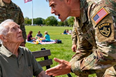 They laughed at his quiet dignity and the strange, faded tattoo on his wrinkled arm. They called him a disgrace, but in moments, a four-star general would arrive and call him something else: “Sir.”