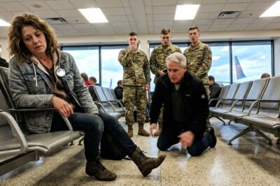 My heart stopped when those young soldiers in Atlanta started mocking me for my limp today.