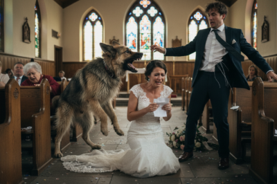 Everyone in that Nashville church gasped when the scarred dog ran down the aisle. But when I saw his eyes, I knew he wasn’t there to attack me—he was there to save me from the monster holding my hand.