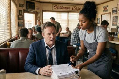 He mocked her worn-out shoes in a busy Atlanta diner, unaware that the waitress serving him was a genius student forced to quit Emory University to pay for her mom’s dialysis. When she picked up his pen and corrected the billion-dollar error his lawyers missed, the CEO was left speechless!