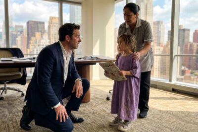 The Maid’s 6-Year-Old Daughter Screamed “DON’T SIGN!” in a New York Skyscraper and Changed a Billionaire’s Life Forever…