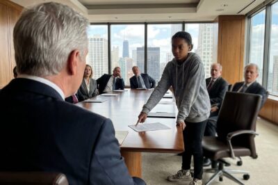 Janitor’s Daughter Stops a $4 Billion Mistake in Chicago Boardroom, Then Gets Escorted Out by Security
