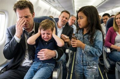 Billionaire Dad Watched Helplessly As His Son Screamed Over The Atlantic—Until A Poor Girl In Rags Changed Everything.