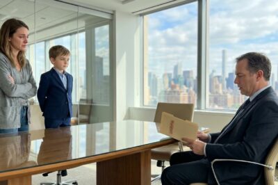 He left me pregnant in Brooklyn with nothing. Five years later, our son walked into his boardroom and fired him.